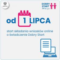 Dobry Start ‒ od 1 lipca rusza nabór wniosków online